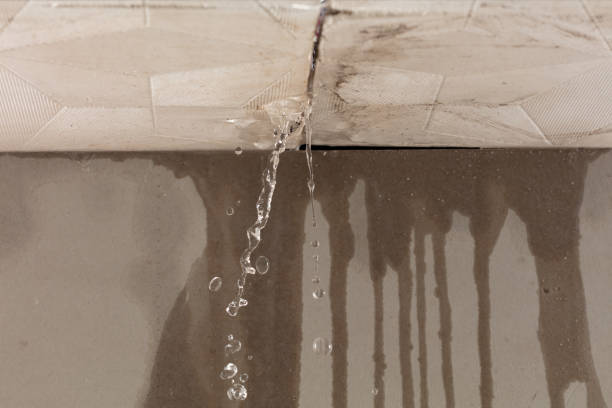 Professional Structural Drying technician working in Aquilla, TX